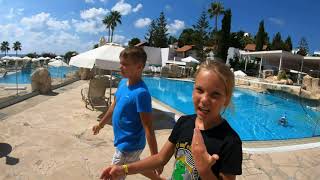 ЧАСТЬ 2 Aqua Sol Holiday Village Water Park Отель Пафос Кипр Сентябрь 2021 года
