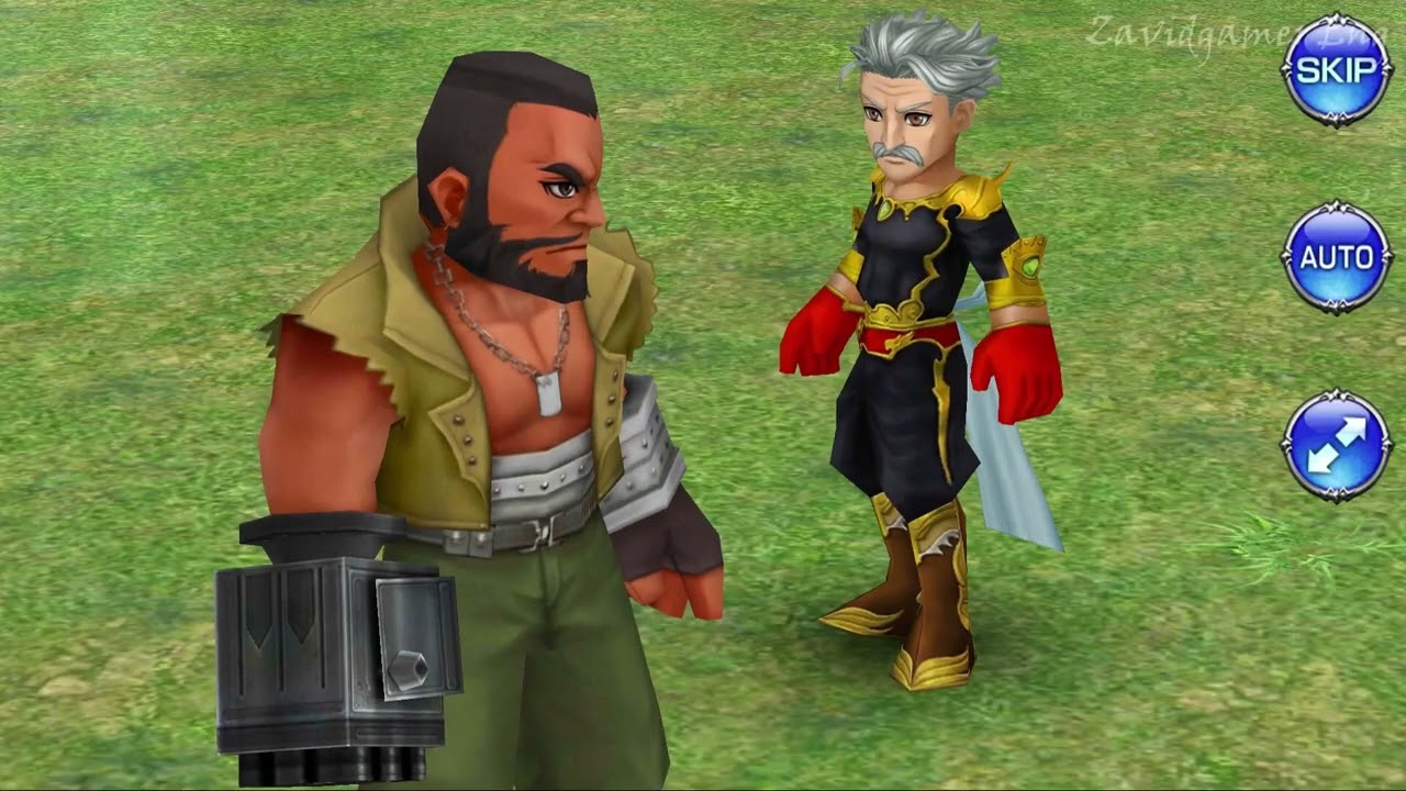 DFFOO Cutscenes Lost Chapter 44 Barret Right Arm with a Mission (No gameplay)