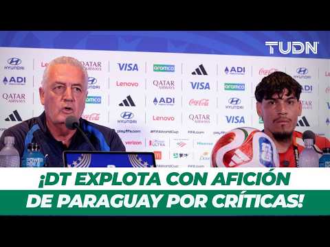 ¡REVENTÓ contra su propia afición! 😡 Gustavo Alfaro no está contento con las críticas | TUDN