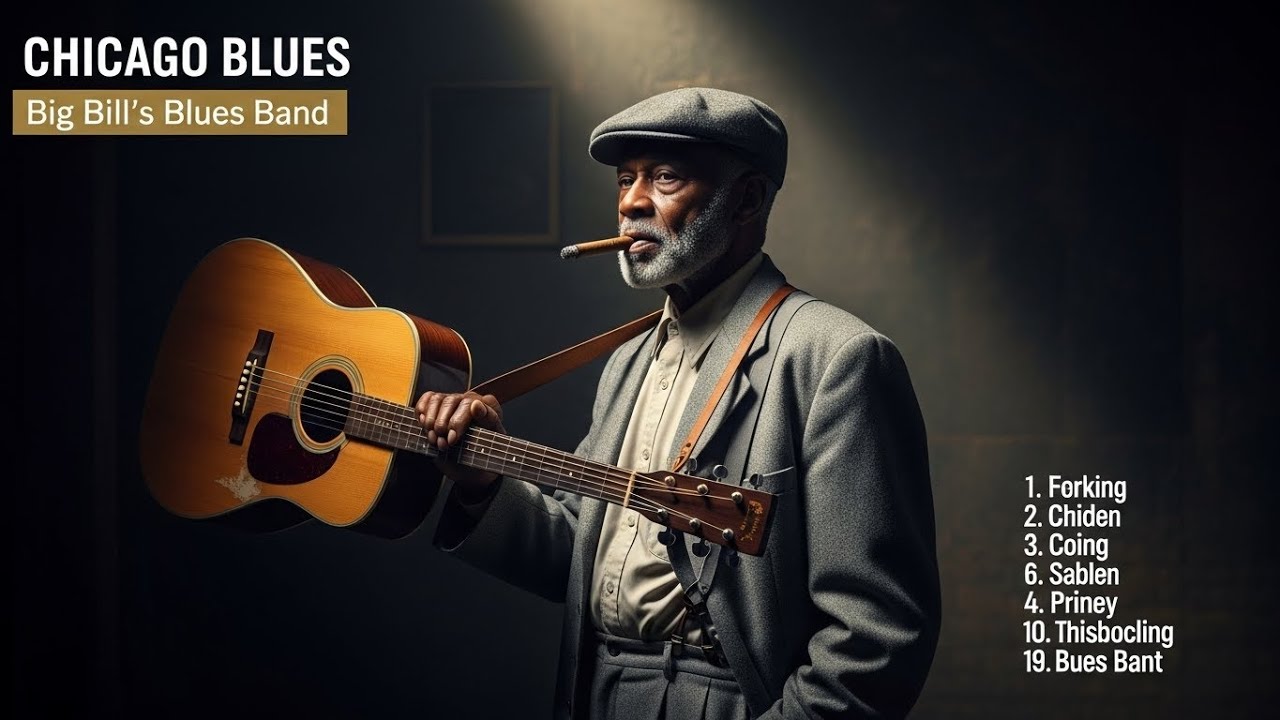 Relaxing Chicago Blues – Late Night Slow Guitar Blues Music for Peaceful Night Vol.117