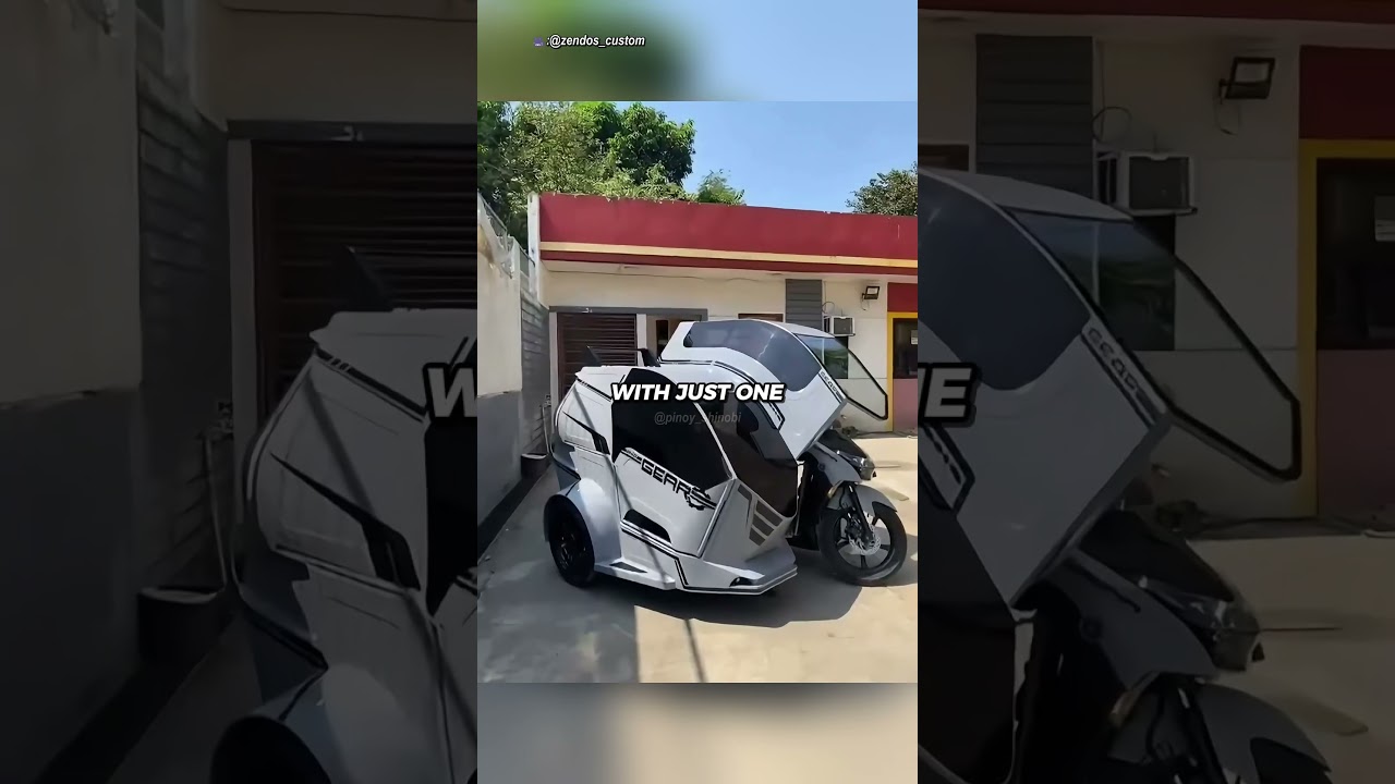 Amazing Futuristic Tricycle Sidecars...