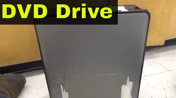 How To Remove A DVD Drive From A Desktop Computer-Tutorial