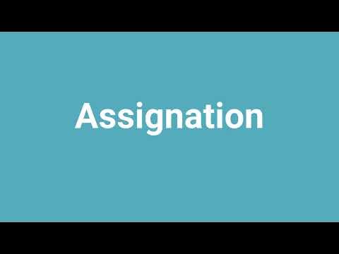 assignation room meaning