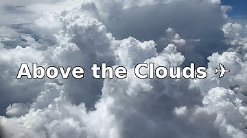 The Beauty of Flying | Inside the Clouds at 36,000 ft ✈️