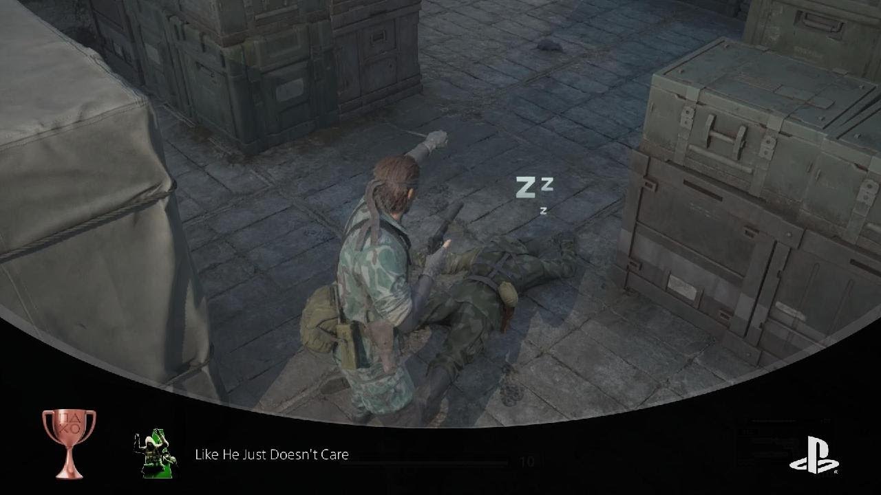 METAL GEAR SOLID Δ: SNAKE EATER - Like He Just Doesn't Care Trophy