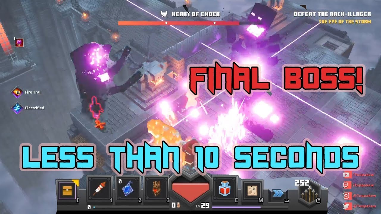 How To Kill Arch Illager/Heart Of Ender In Minecraft ...