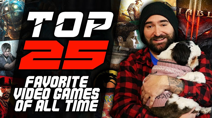My Top 25 Favorite Video Games of All Time