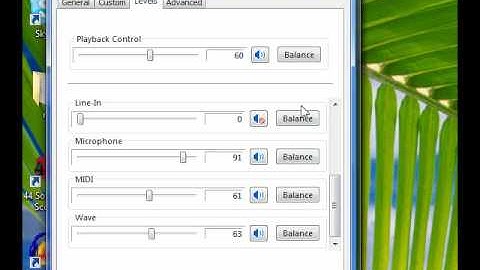 Re: How to enable Stereo Mix in Vista and set devices