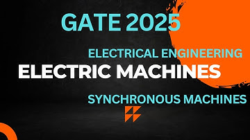 GATE 2025 -synchronous machines basics - part 2