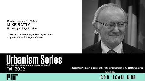 Science in Urban Design: Pooling Opinions to Generate Optimal Spatial Plans