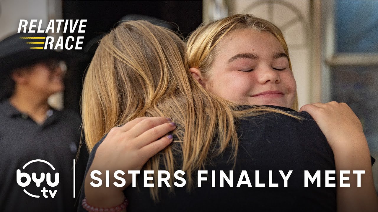 Сёстры впервые встречаются | Родственная раса | BYUtv