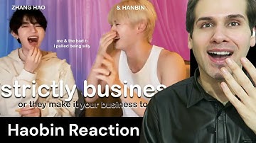 Haobin | ZHANG HAO & HANBIN in a strictly business relationship *intensified* (ZB1) Reaction