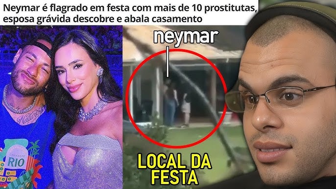 NEYMAR IS CAUGHT AT A PARTY WITH 10 PROSTITUTES, WIFE FINDS OUT AND HE GOES TO PLAY POKER