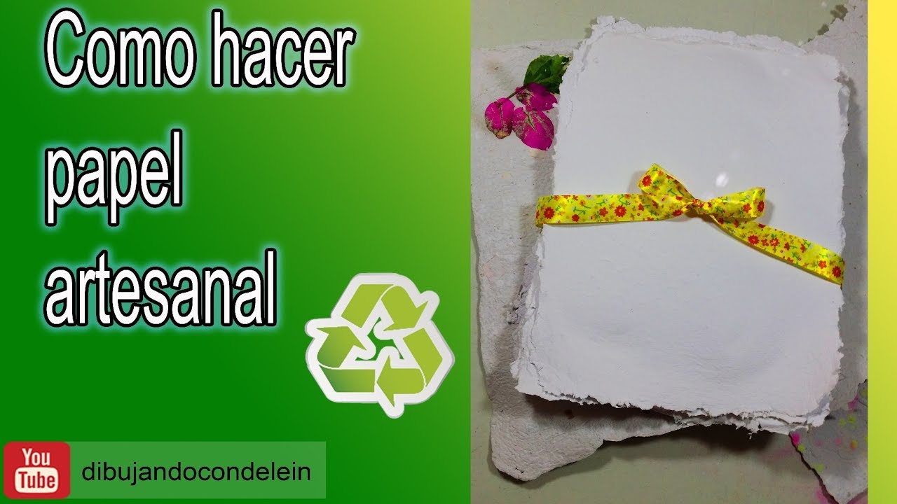 Cómo reciclar papel de manera casera