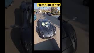 Pagani Car Unloading From Truck