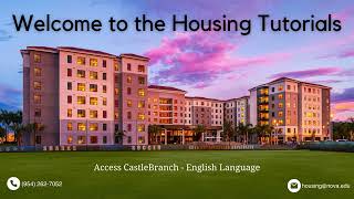 Access CastleBranch - English Language