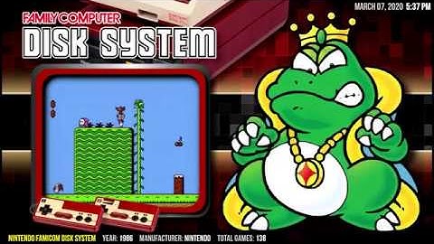 Nintendo Famicom Disk System LaunchBox BigBox Demo