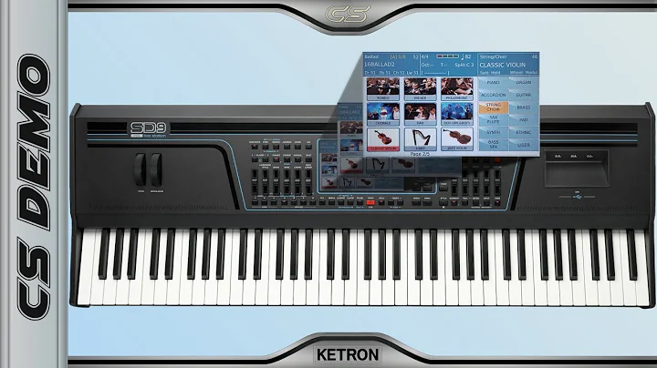 KETRON SD9  Demo