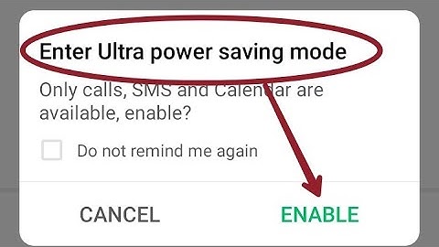 Ultra power saving infinix smart 5, how to on and off ultra power saving infinix smart 5 phone