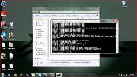 Minecraft how to make a Bukkit Server 1.4.6