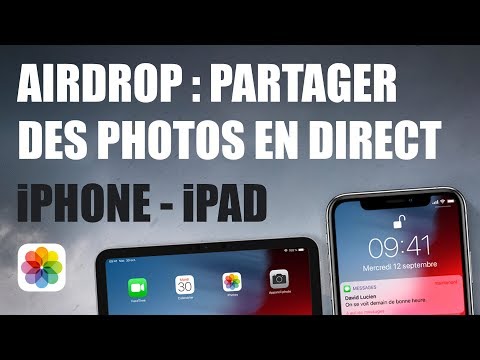 Partager des photos et des vidéos entre iPhone / iPad avec AirDrop