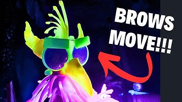 Building a puppet with MOVING EYEBROWS