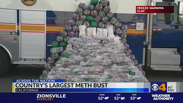 DEA announces country's largest drug bust