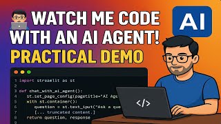 👨‍💻 Watch Me Code with an AI Agent! Practical Demo screenshot 5