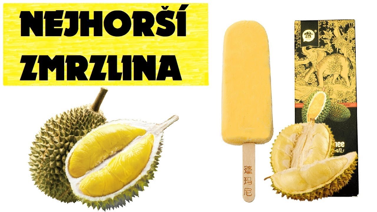 NEJDIVNĚJŠÍ ZMRZLINA NA SVĚTĚ - DURIAN!
