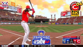 MLB The Show 24 Cincinnati Reds vs Milwaukee Brewers - Franchise Mode #4 - Gameplay PS5 4K 60fps
