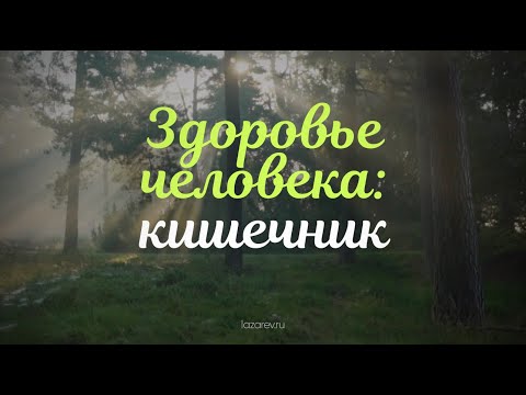 Здоровье человека: кишечник