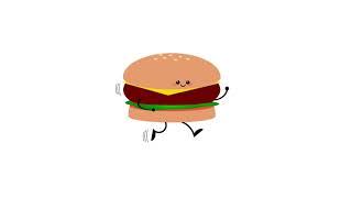 Drawing a running hamburger (fast food) with CSS screenshot 2
