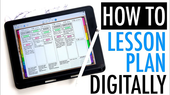 How to Digital Lesson Plan With An iPad | PLAN WITH ME - DayDayNews