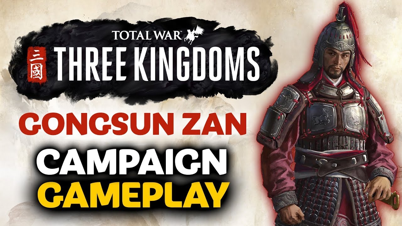 THE LION OF THE NORTH! Total War Three Kingdoms Gongsun Zan 1hr