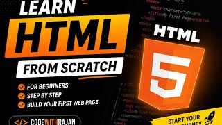 HTML Tutorial for Beginners 2026 (Hindi) | Create Your First Web Page