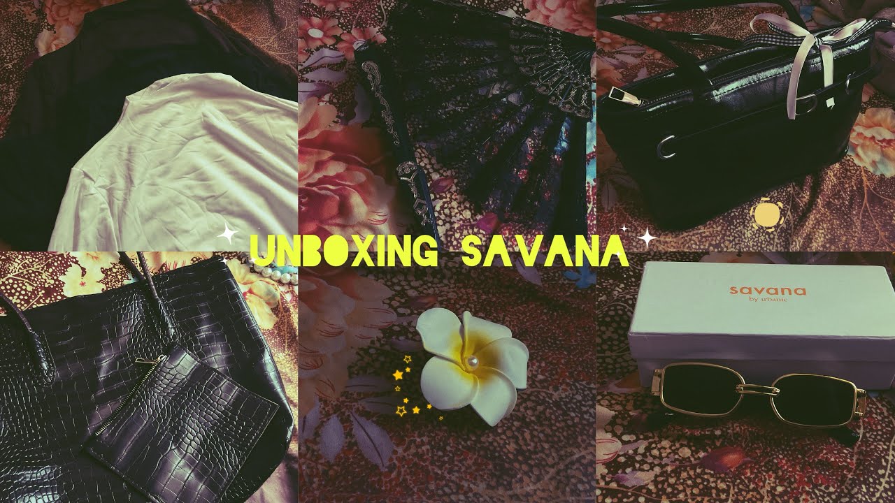 مشترياتي من سافانا || 💛unboxing