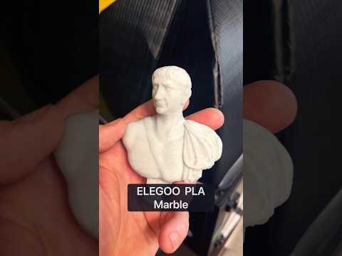 ELEGOO  PLA  Marble test #art #statue #sculpture #bamboolab #3dprinting #elegoo #trajan