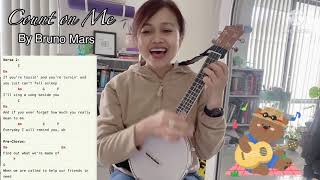 Download Lagu Count On Me (Bruno Mars) | #Banjolele Cover / Play-along Download Lagu Count On Me (Bruno Mars) | #Banjolele Cover / Play-along