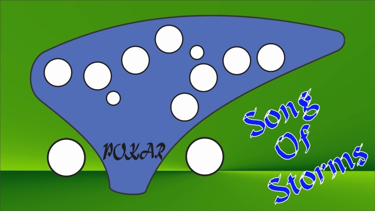 Song Of Storms Ocarina Tutorial YouTube