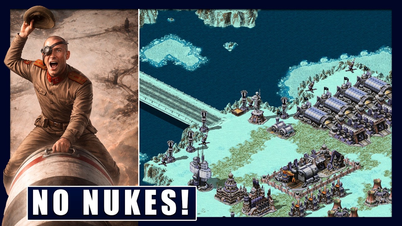 Red Alert 2 | No Superweapons For me | 1 vs 7 Brutal Ai + Superwapons