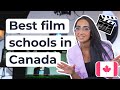 Top 5 film schools in canada   for international students