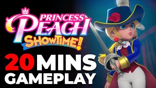 Princess Peach: Showtime! | 20 Mins of Gameplay Showcase (No Commentary)