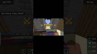 He dropped his bow in PvP  #gameplay #minecraft #mcpvp #funny #pvp