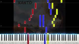 TPR - Return To Lavender Town (from A Stroll Through Kanto) - 21 - Pokémon Gold & Silver Note Chart