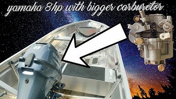 How to convert/upgrade Yamaha 8hp 4stroke to 9.9hp