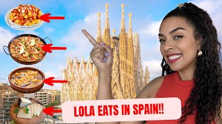 Lola Eats In Spain | What I Ate in Barcelona and Madrid by Lola Jay, Yum!  55 views 1 month ago 3 minutes, 7 seconds