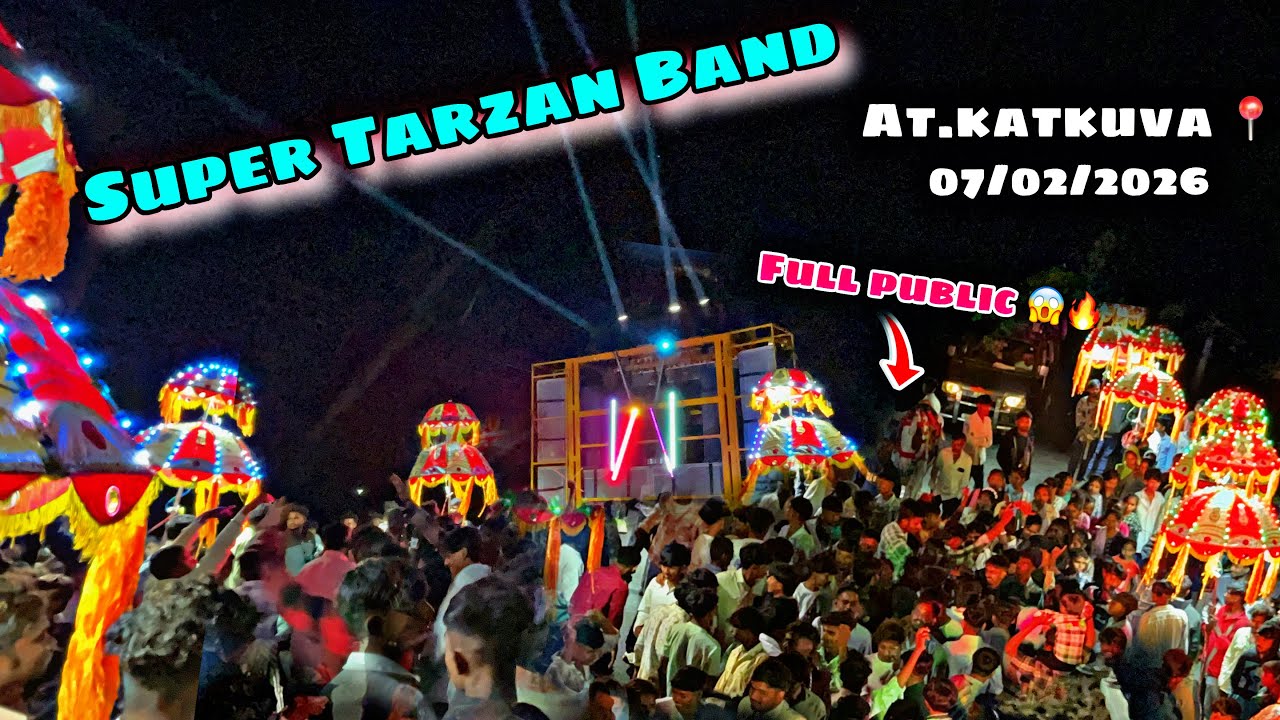 Super Tarzan Band ||Trending tone 2026 😱🔥stop || At.Katkuva ||07/02/2026 