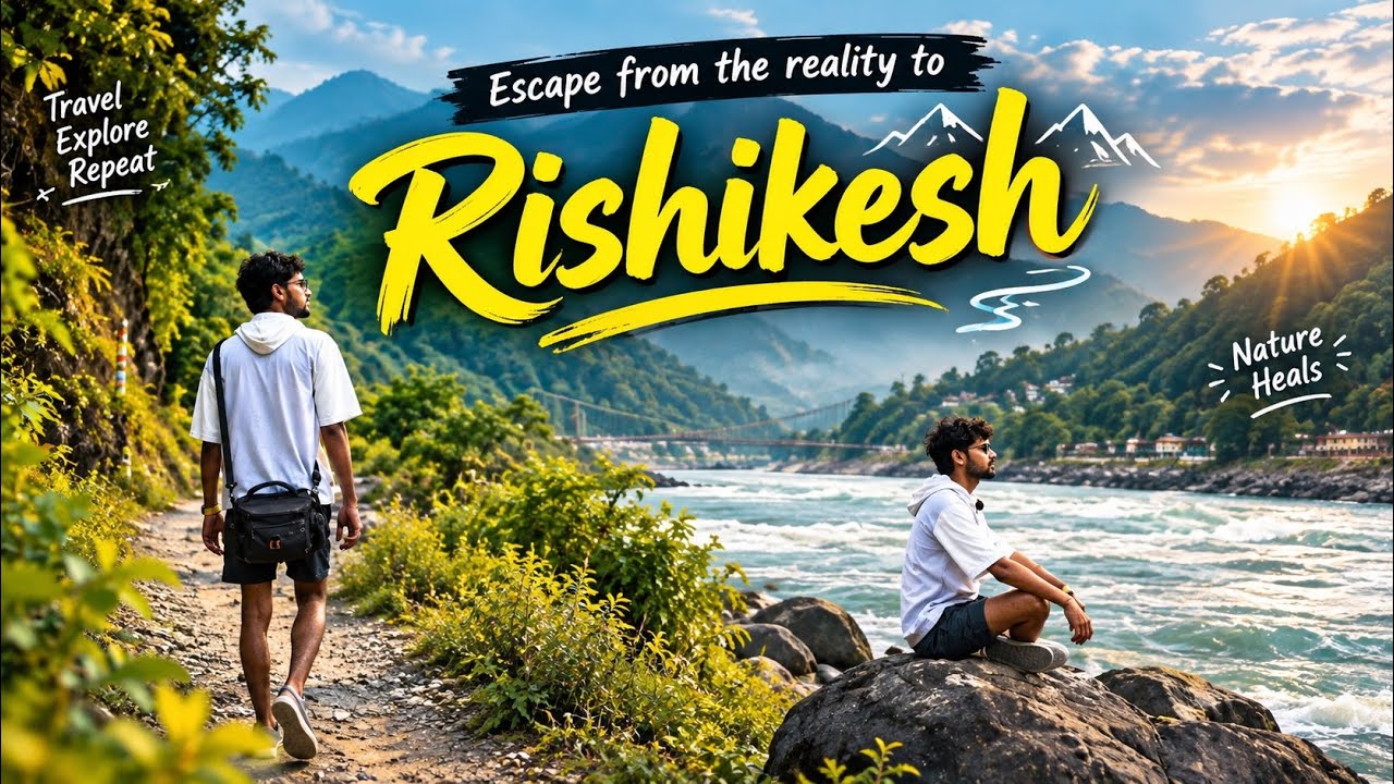 Rishikesh : My Peaceful Escape From Citylights ✨