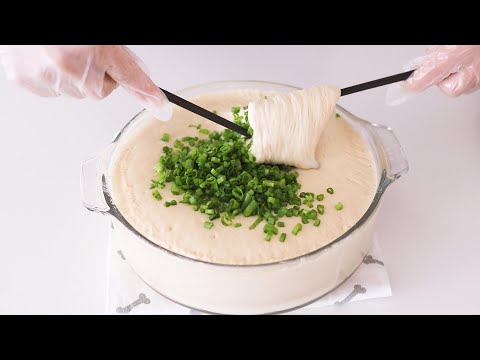 Never seen such EASY way! Bread made with chopsticks! 10 minutes ready! No oven, No knead!