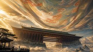 The Celestial Palace Above the Cloud Sea | Oriental Fantasy Megastructure
